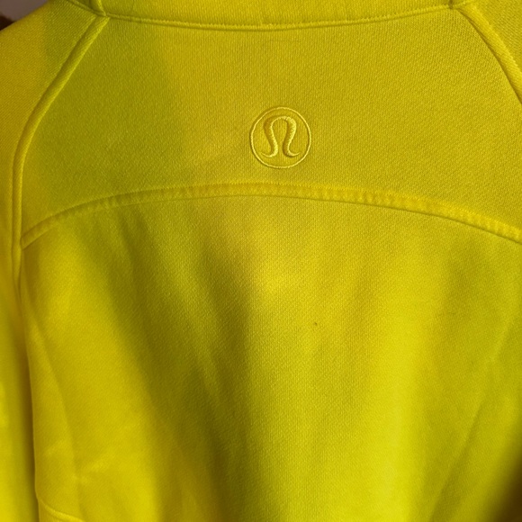 Lululemon cropped oversized scuba 1/2 zip size XS/S - Picture 4 of 6